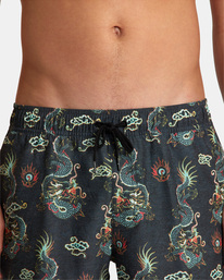9 Atlas Elastic - Short de bain pour Homme Gris AVYBS00293 RVCA