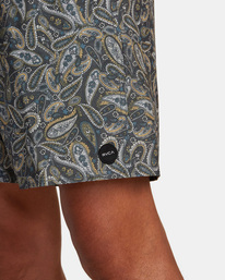 6 Atlas Elastic Waist Boardshorts 17" White AVYBS00293 RVCA
