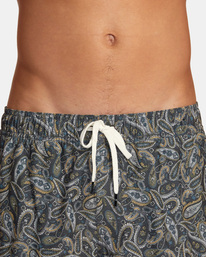 8 Atlas Elastic Waist Boardshorts 17" White AVYBS00293 RVCA