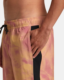 7 Apex Elastic Waist Boardshorts 17" Black AVYBS00297 RVCA