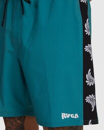 2 Apex Elastic Boardshorts Blue AVYBS00297 RVCA
