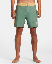 1 Sunset Boardshorts  17" Green AVYBS00304 RVCA