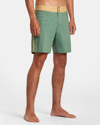 5 Sunset Boardshorts  17" Green AVYBS00304 RVCA