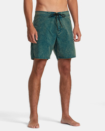 5 Shockwash Boardshorts  17" Green AVYBS00305 RVCA