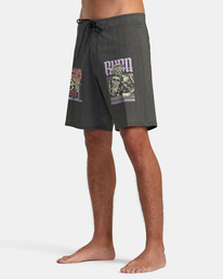 4 Martin Ander - Swim Shorts for Men Black AVYBS00306 RVCA