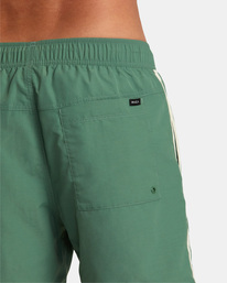 8 Breakout Elastic Waist Boardshorts 16" Green AVYBS00313 RVCA