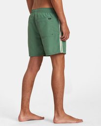 5 Breakout Elastic Waist Boardshorts 16" Green AVYBS00313 RVCA