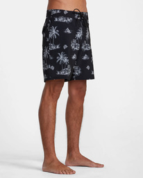 5 Benjamin Jeanjean - Swim Shorts for Men Black AVYBS00323 RVCA