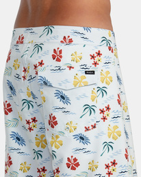 6 VA Boardshorts 19" White AVYBS00329 RVCA