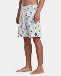 3 VA Boardshorts 19" White AVYBS00329 RVCA