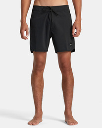 1 Freeport Boardshorts  16" Black AVYBS00330 RVCA