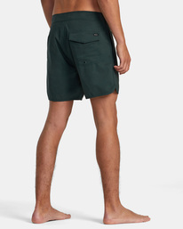 5 Freeport Boardshorts  16" Green AVYBS00330 RVCA