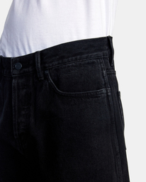 3 Reynolds Americana Denim Jeans Black AVYDP00121 RVCA
