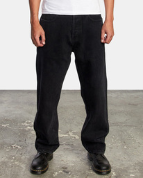 1 Reynolds Americana Denim Jeans Black AVYDP00121 RVCA