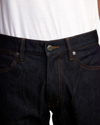 8 Weekend Straight Fit Jeans Blue AVYDP00127 RVCA