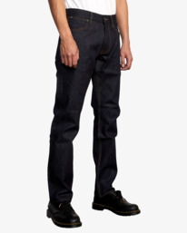 6 Weekend Straight Fit Jeans Blue AVYDP00127 RVCA