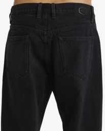 2 Americana Dayshift - Relaxed Fit Jeans for Men Black AVYDP00128 RVCA
