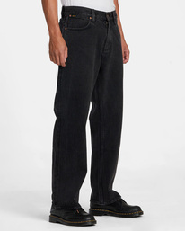 5 Americana Dayshift - Relaxed Fit Jeans for Men Black AVYDP00128 RVCA