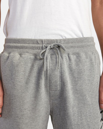 8 Big RVCA Sweatshorts Grey AVYFB00127 RVCA