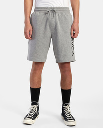 1 Big RVCA Sweatshorts Grey AVYFB00127 RVCA