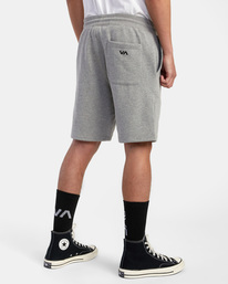 5 Big RVCA Sweatshorts Grey AVYFB00127 RVCA
