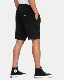 5 Big RVCA Sweatshorts Black AVYFB00127 RVCA