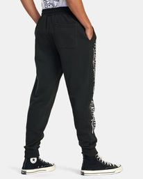 9 Mister Cartoon Sweatpants Black AVYFB00131 RVCA