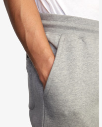8 Big RVCA Sweatpants Grey AVYFB00141 RVCA
