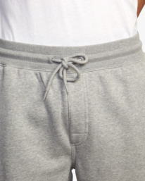 9 Big RVCA Sweatpants Grey AVYFB00141 RVCA