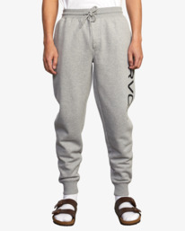 1 Big RVCA Sweatpants Grey AVYFB00141 RVCA