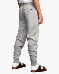 5 Big RVCA Sweatpants Grey AVYFB00141 RVCA