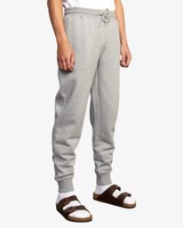 6 Big RVCA Sweatpants Grey AVYFB00141 RVCA
