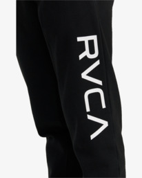 3 Big RVCA Sweatpants Black AVYFB00141 RVCA