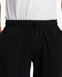 7 Big RVCA Sweatpants Black AVYFB00141 RVCA