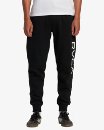 1 Big RVCA Sweatpants Black AVYFB00141 RVCA