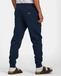 5 Big RVCA Sweatpants Blue AVYFB00141 RVCA