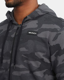 8 Swift Zip-Up Hoodie Brown AVYFT00152 RVCA