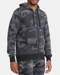 5 Swift Zip-Up Hoodie Brown AVYFT00152 RVCA