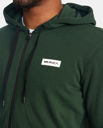 5 Swift Zip-Up Hoodie Green AVYFT00152 RVCA