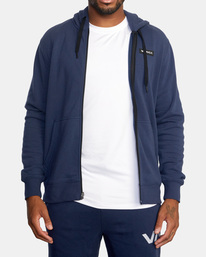 2 Swift Zip-Up Hoodie Blue AVYFT00152 RVCA