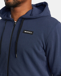 5 Swift Zip-Up Hoodie Blue AVYFT00152 RVCA