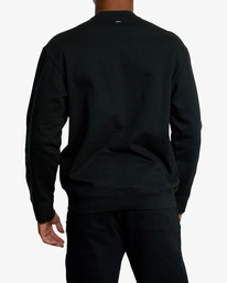 10 VA Sport Essential - Sweatshirt for Men Black AVYFT00192 RVCA