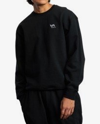 8 VA Sport Essential - Sweatshirt for Men Black AVYFT00192 RVCA