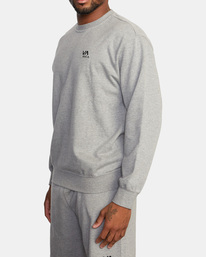 6 VA Sport Essential - Sweat pour Homme Gris AVYFT00192 RVCA