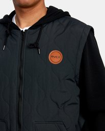 Grant Hooded Puffer Jacket | RVCA