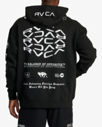 1 VA Sport - Hoodie for Men Black AVYFT00251 RVCA