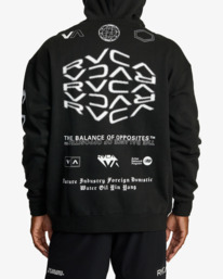 12 VA Sport - Hoodie for Men Black AVYFT00251 RVCA