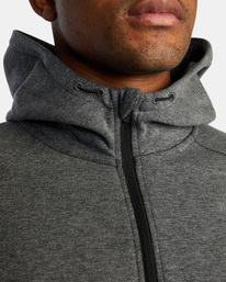 8 VA Sport Tech - Kapuzenpulli mit Reißverschluss für Männer Grau AVYFT00303 RVCA