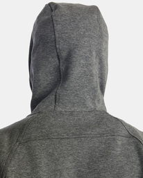 9 VA Sport Tech - Kapuzenpulli mit Reißverschluss für Männer Grau AVYFT00303 RVCA