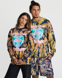 1 Freaktopia Love Your Mother Sweatshirt White AVYFT00305 RVCA